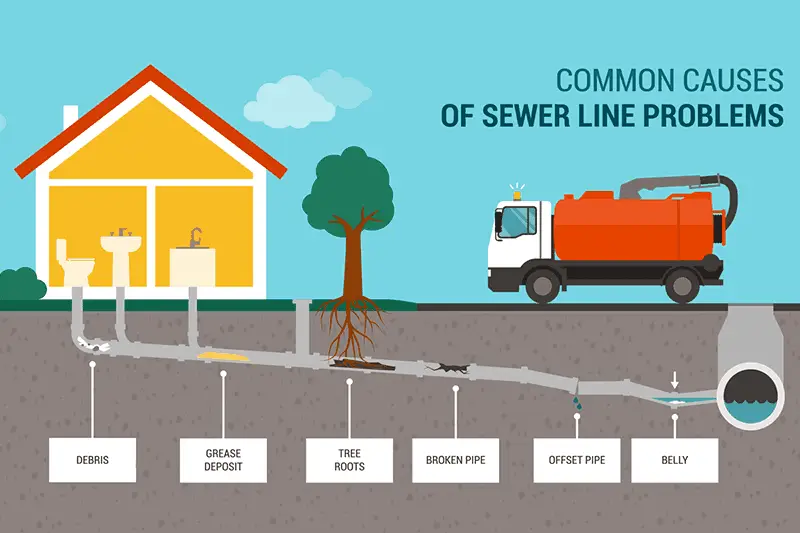 Home 7 common causes of blocked drains yeovil