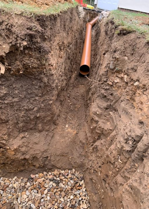 Services 48 drainage pipe work