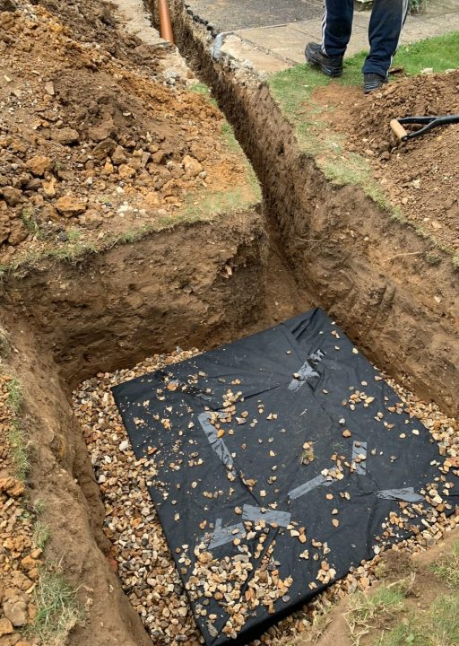 Services 34 drainage pipe work