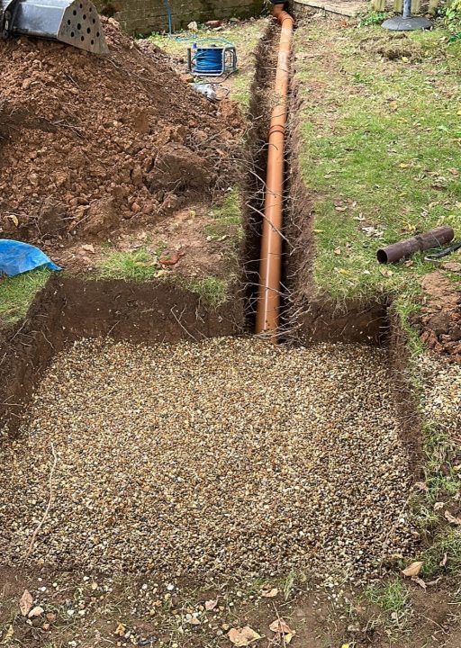 Services 38 drainage pipe