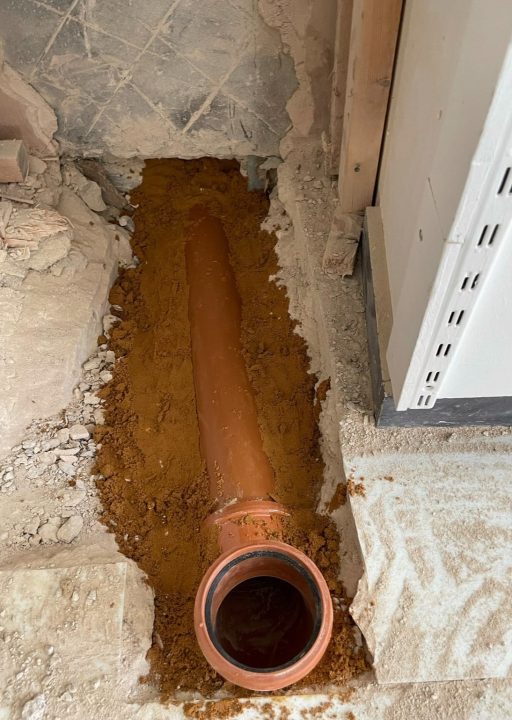 Services 41 drainage pipe work