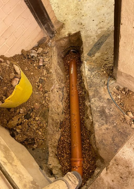 Services 44 drainage pipe work